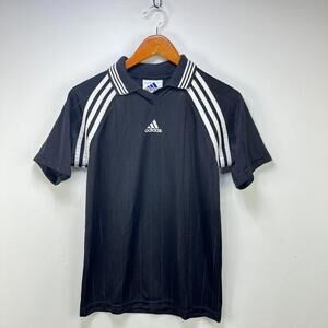 Vintage 90s Adidas Football Soccer Jersey Youth Large